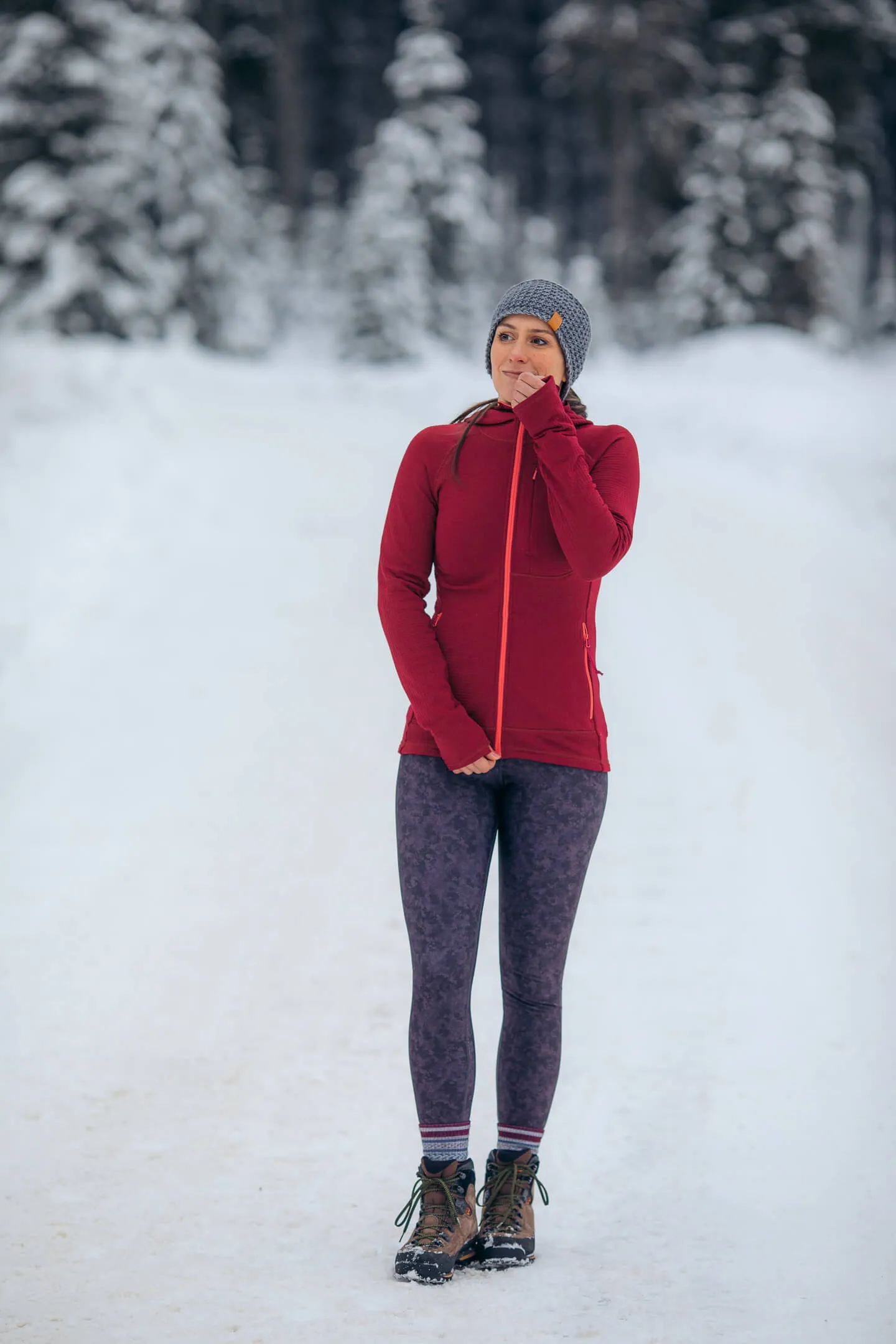 Pro Winter Leggings Misty Morning