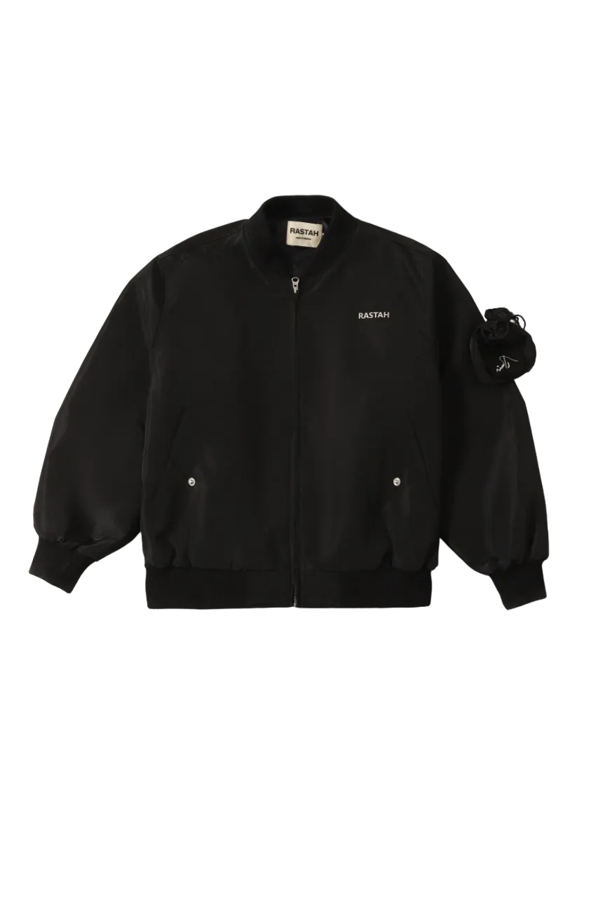 "95" NYLON POTLI BOMBER JACKET