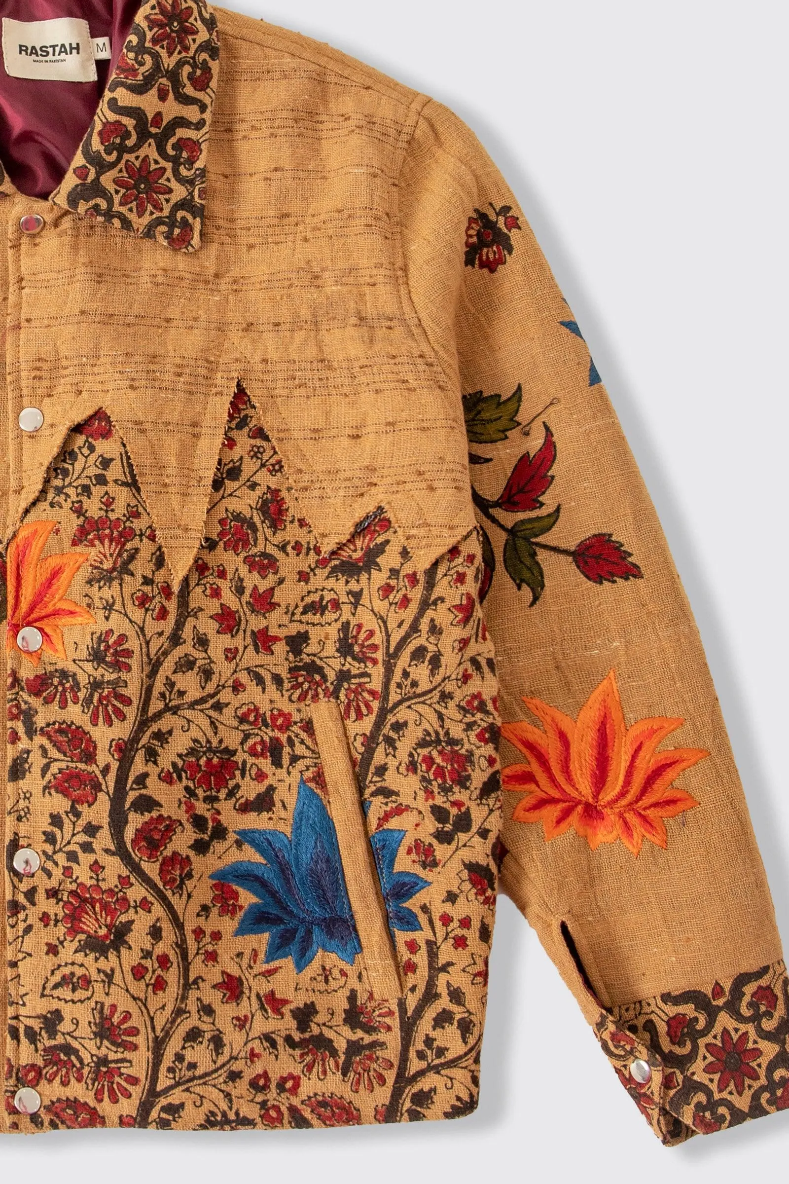 "LAHORE WITH LOVE" EMBROIDERED JACKET