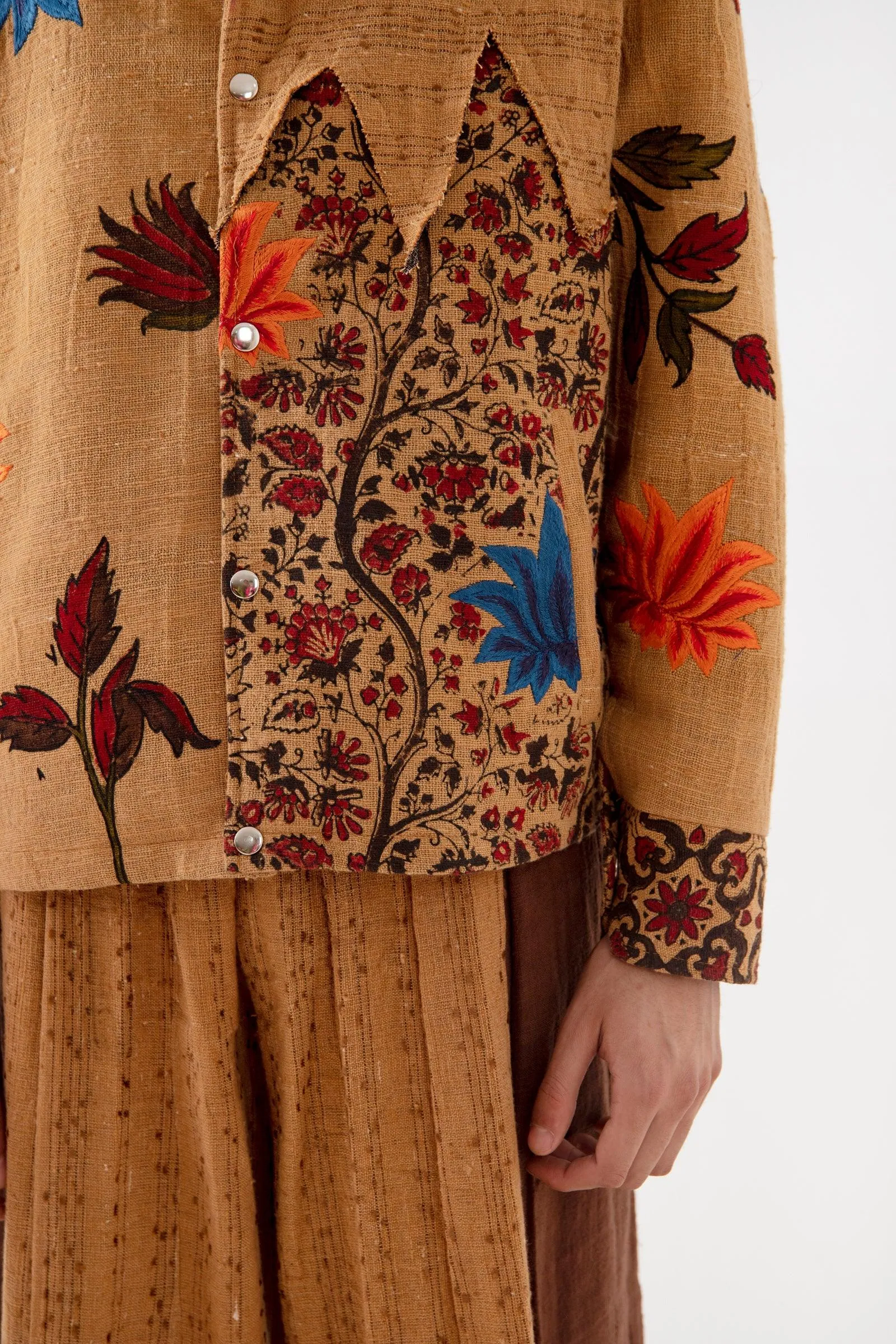 "LAHORE WITH LOVE" EMBROIDERED JACKET