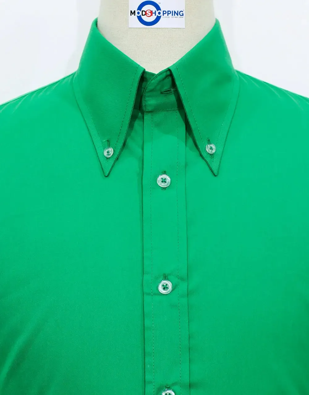 This Shirt Only - Green Button Down Shirt Size L