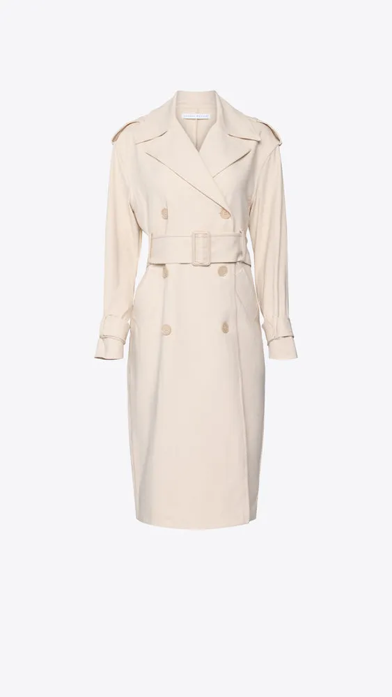 Trench Coat - Belgian Creme