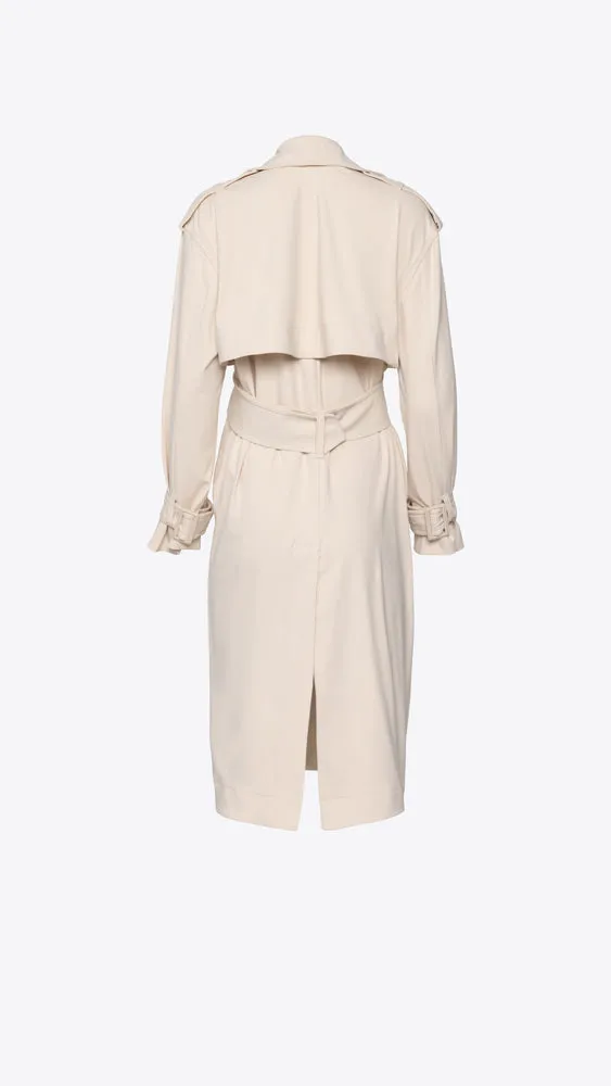 Trench Coat - Belgian Creme