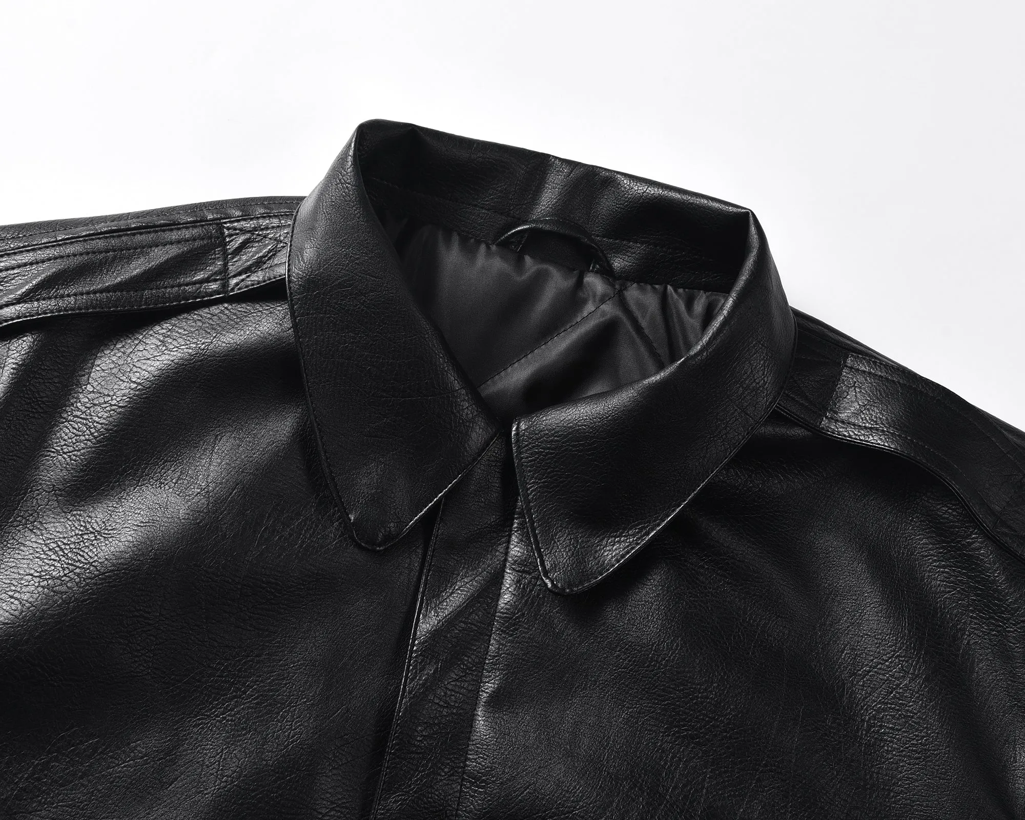 Urban Shred | Black Oversized Bomber Jacket