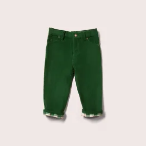 Vintage Green Lined Adventure Jeans