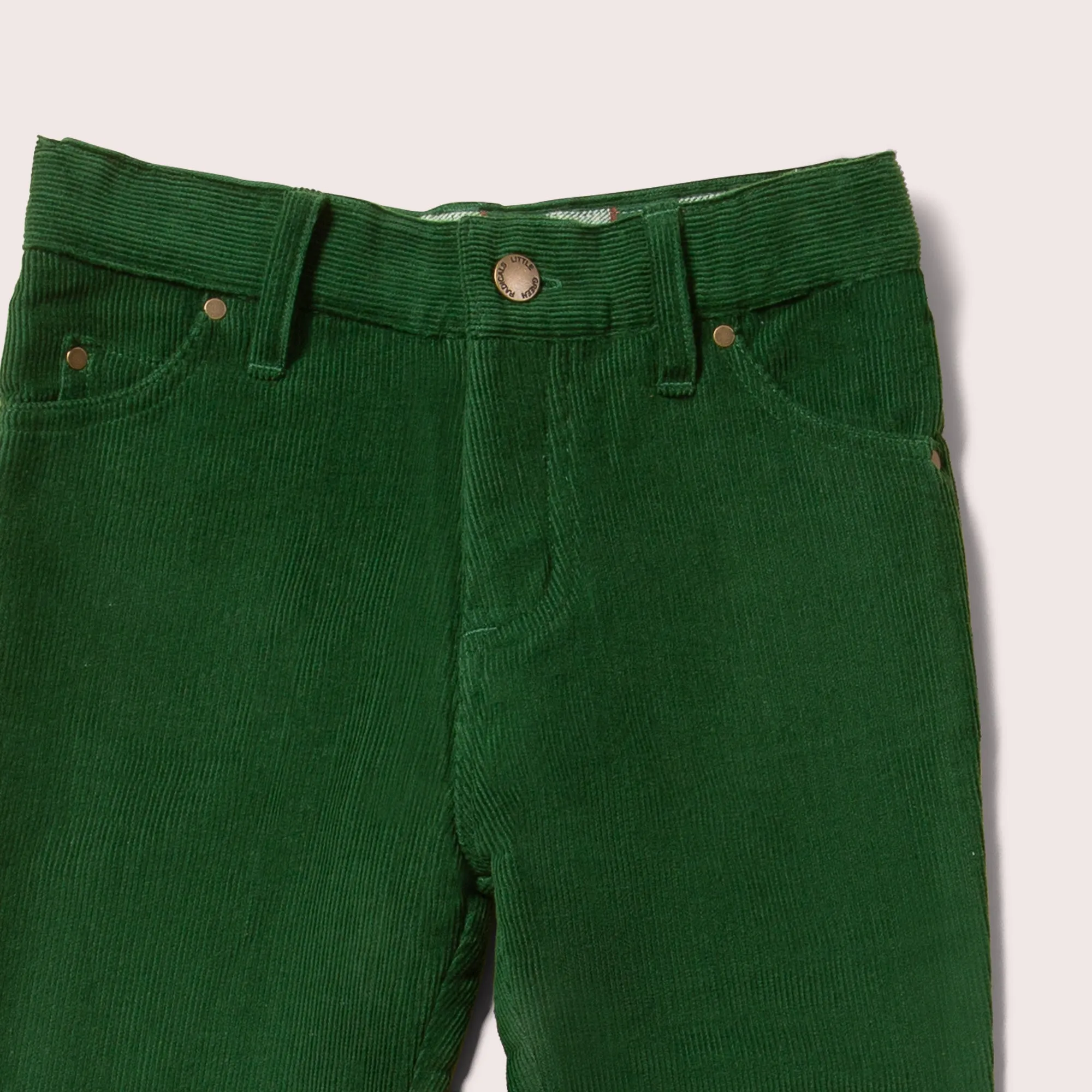 Vintage Green Lined Adventure Jeans