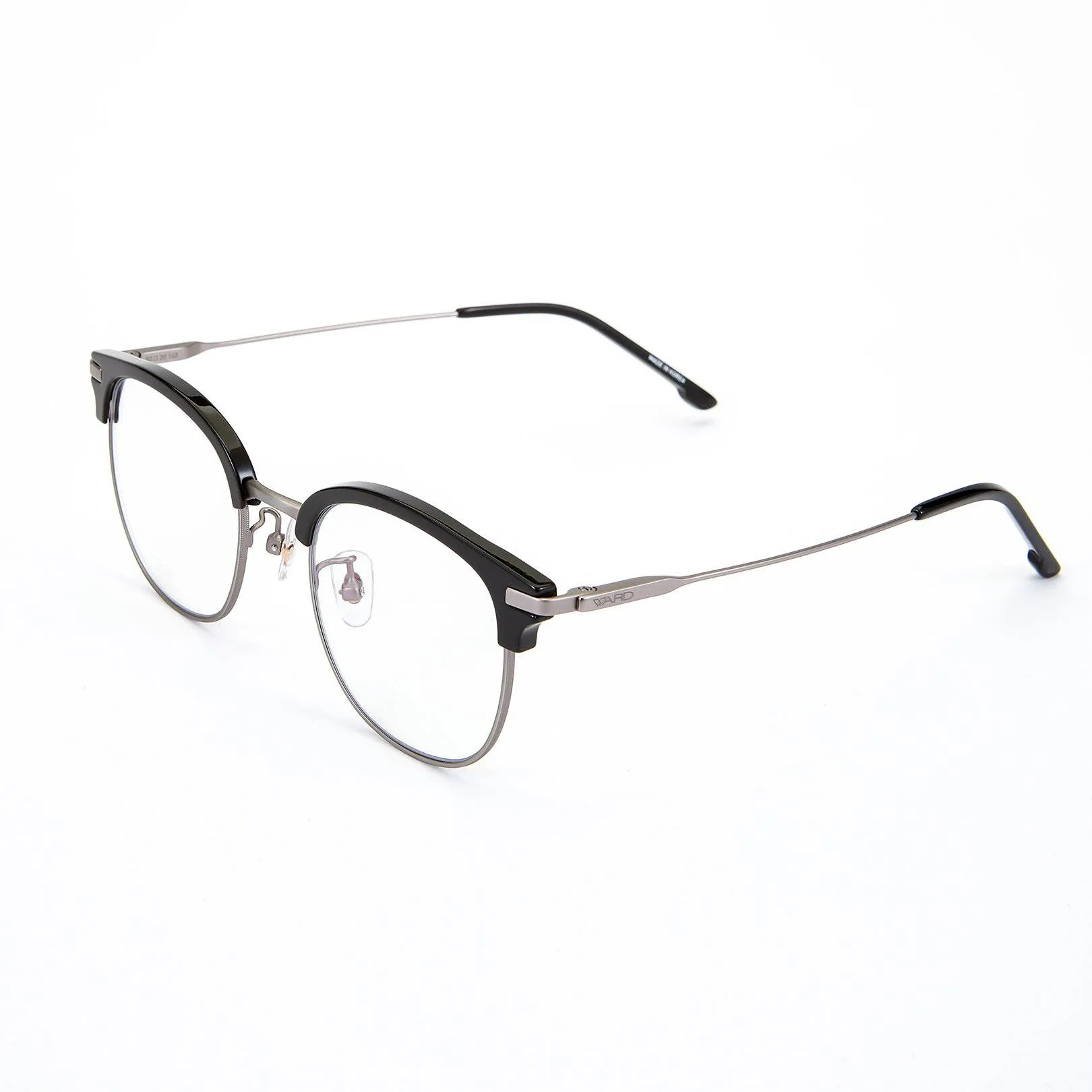 Ward Eyewear Blue Light Blocking Glasses in Turret Satin Grey