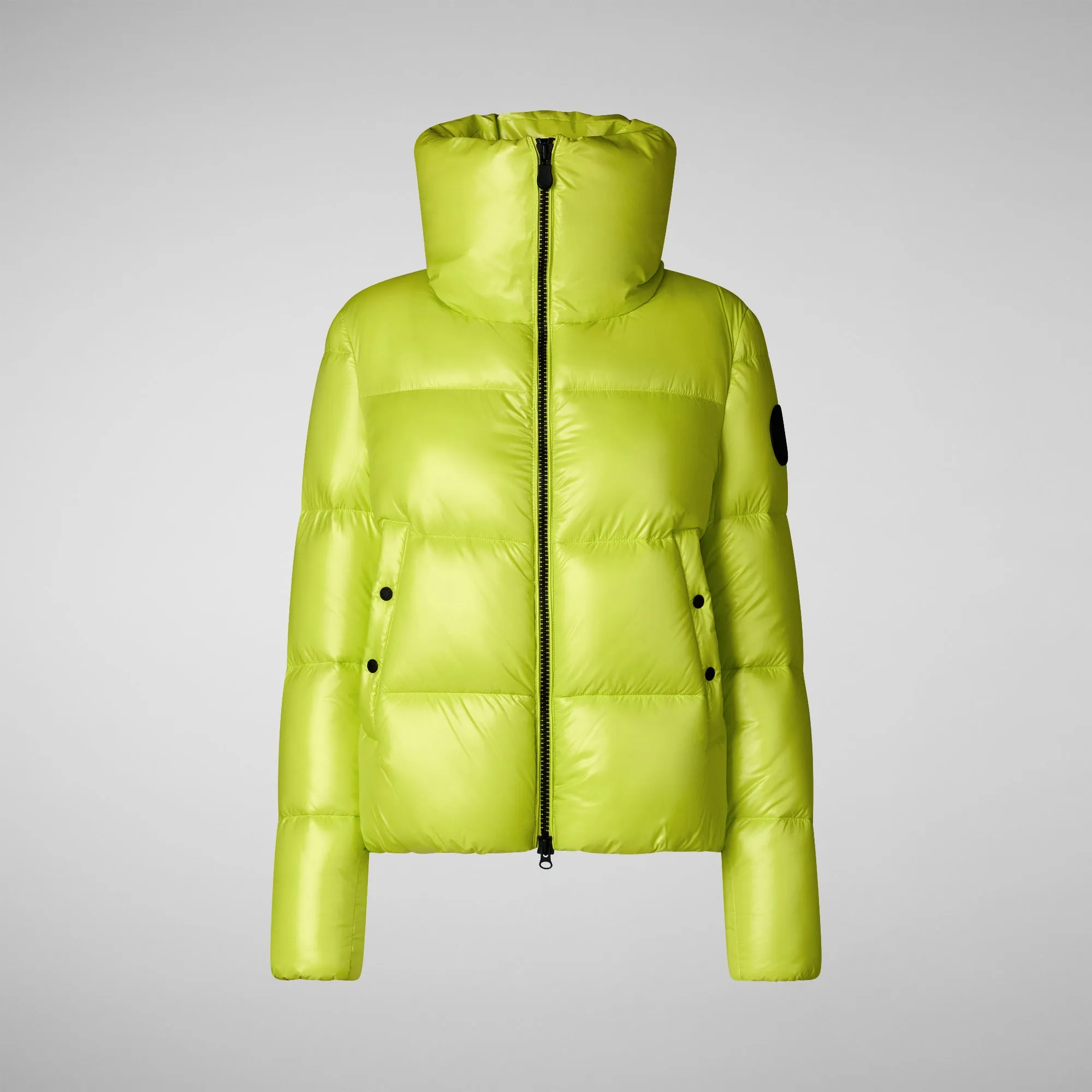 Woman's jacket Isla in lichen green