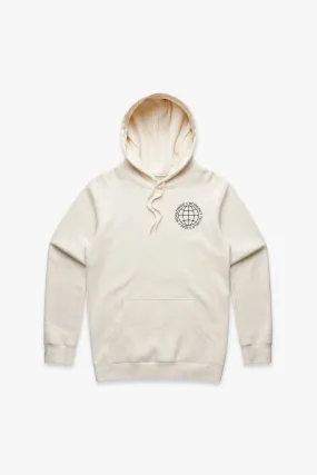 Worldwide Pullover Hoodie - Natural